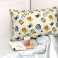 thumbnail image 5 of Kdxio Cotton Pillow Cases 16"x24" Pillowcases,Soft and Breathable Bedroom Pillow Cases-Travel Elements, 5 of 8