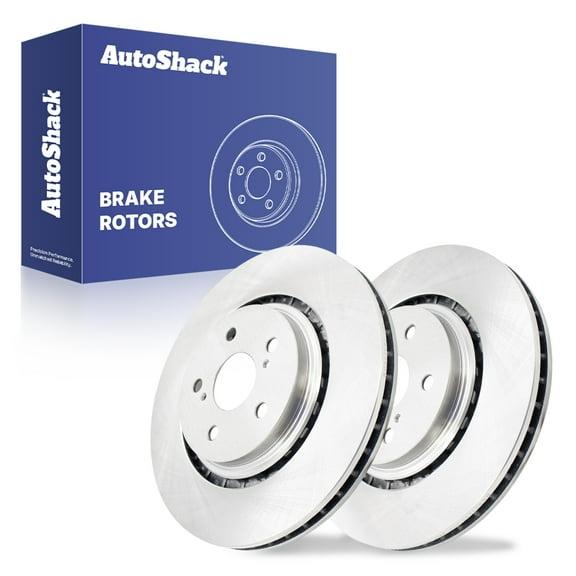 AutoShack Front Vented Brake Rotors 2-PC Set Replacement for 2020-2025 Toyota Highlander 2023-2025 Lexus RX350 2023-2025 Lexus RX350h 13.39" (340 mm)