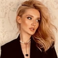 thumbnail image 2 of Guodhu Layered Pearl Necklaces for Women Boho Necklaces Dainty Stackable Layered Chain Necklace Jewelry Paperclip Chain Necklace, 2 of 5