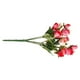 thumbnail image 3 of Tela de rosa artificial nupcial flor falsa hogar matrimonio herramienta de adorno floral 15 flores 2 piezas Methold HA7980-00B, 3 of 6