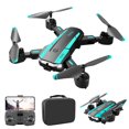 thumbnail image 1 of Dron de fotografía aérea en liquidación, dron FPV con cámara 1080P, cuadricóptero FPV RC con WIFI 2.4G, modo sin cabeza, seguimiento, retención de altitud, juguetes para evitar obstáculos,, 1 of 6