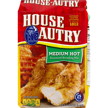 House Autry Medium Hot Seasoned Breading Mix 2 Lbs Walmartcom