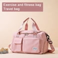 thumbnail image 5 of YOMYM Travel  Duffel Bag for Women Waterproof Weekender Overnight Bag Carry on Tote Bags Gym Bag with Wet Pocket & Shoes Compartment, 5 of 10