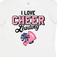thumbnail image 4 of Inktastic I Love Cheerleading with Pom Poms and Megaphone Girls Toddler T-Shirt, 4 of 5