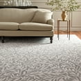 thumbnail image 2 of SAFAVIEH Martha Stewart Jardin Floral Area Rug, Grey/Ivory, 4' x 6', 2 of 7