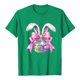 thumbnail image 4 of Tops de Manga Corta de Verano para las Mujeres Imprimir Blusa de Cuello Redondo, Moda Ligera de Poliéster Spandex, 4 of 7