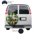 thumbnail image 4 of KAKALAD American Star Texas Green Buffalo Plaid 03 Spare Tire Cover Universal Vehicle Accessories Buckle Car Tools 14”in, 4 of 6