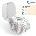 thumbnail image 2 of Fundas de ASIENTO de INODORO Desechables Relyo Paquete de 20, 2 of 2