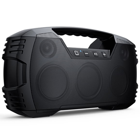 Haut-parleur Bluetooth Étanche IPX7, 40W (60 Peak) Haut-Parleurs Sans Fil Portables avec Caisson de Basses, 32H d'Autonomie, Son Stéréo Puissant, Basses Profondes, Bluetooth 5.0