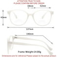 thumbnail image 4 of LifeArt Blue Light Blocking Bifocal Computer Reading Glasses with Transparent Lens for Women/Men, 4 of 8