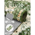 thumbnail image 3 of Lahome Decor 2'x8'Vintage Runner Rug for Hallway,Machine Washable Distressed Kitchen Runner Rug,Oriental Distressed Indoor Foldable Ultra-Thin Rug Retro Accent Rug,Non Slip Carpet,Green, 3 of 8