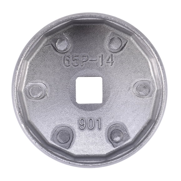 14 Flutes 65mm Oil Filter Wrench for Car Repair,Stamped Deep Reach Tool