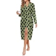 thumbnail image 2 of Ekouaer Kimono Robes for Women Long Lightweight Knit Bathrobe Shawl Soft Sleepwear Casual Ladies Loungewear, 2 of 6
