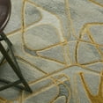 thumbnail image 6 of Nourison Symmetry Abstract Grey/Yellow 3'9" x 5'9" Area Rug, (4x6), 6 of 8