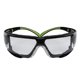 thumbnail image 1 of 3M anteojos de seguridad, SecureFit, ANSI Z87, interior/exterior, antiara&ntilde;azos, lente de espejo, marco verde/negro, junta de espuma extra&iacute;ble, patillas flexibles, 1 of 4