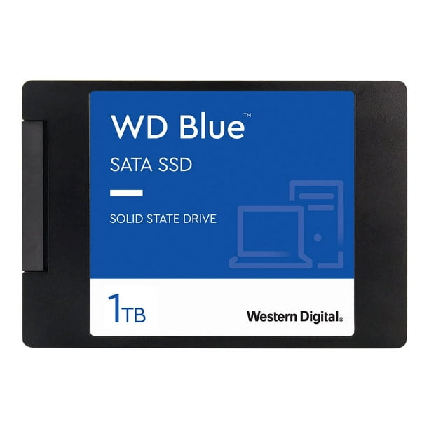 WD Blue 3D NAND SATA SSD WDS100T2B0A - SSD - 1 TB - internal - 2.5