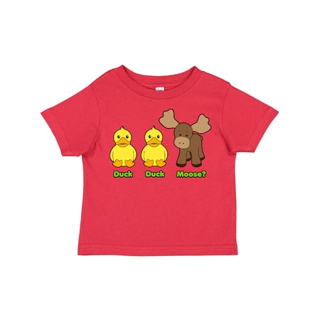 

Inktastic Duck Duck Moose Gift Toddler Boy or Toddler Girl T-Shirt