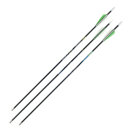 Razor Blade100 Youth arrows by Allen Company 3-Pack 26 L Fiberglass Multi