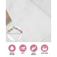 thumbnail image 6 of Easter Gnomes Kitchen Dish Towels for Drying Dishes Set of 4, Spring Floral Eggs Flowers Butterflies Gray Plaid Waffle Weave Microfiber Hand Tea Bathroom Towels Quick Dry & Absorbent Towel 15.7x23.6, 6 of 7
