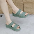 thumbnail image 6 of ATENAR Slippers for Women Comfy Slide Womens Shoes Fashion House Slipper Black 6, 6 of 9