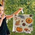 thumbnail image 5 of Dreamtimes Autumn Elements Hand Towels 2 Pack, Ultra Soft and Highly Absorbent, Fall Themed Decorative Fingertip Towel for Home, Bathroom, Kitchen, 5 of 5