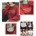 thumbnail image 5 of LAICAIW 2 Pack Solid Color Detachable Turtleneck Dickey Collar Half Blouse Pullover Simple Dickey Fake Collar High Neck Mock Collar, 5 of 5