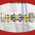 thumbnail image 2 of 2PK-Union M8022 Fits for RapidAir MaxLINE 3/4-Inch system M7500 maxline Compressed Air Piping, 2 of 5