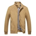 thumbnail image 1 of PENGXIANG Mens Business Solid Leisure Large Zipper Jacket, 1 of 5