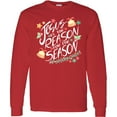 thumbnail image 3 of Inktastic Jesus is the Reason for the Season Christmas Bells and Stars Long Sleeve T-Shirt, 3 of 5