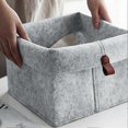 thumbnail image 3 of Laundry Box Toys Home Organizer Hangable Non-woven Felt Container Banmo, 3 of 3