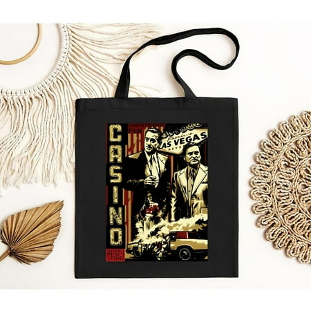 vintage Casino Movie Joe Pesci Men s Black Tote Bag S--TH20526