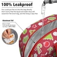 thumbnail image 5 of Womens Red Christmas Decoration Pattern Lunch Box for Work,Insulated Lunch Bag for Women,Loncheras Para Mujer,Leakproof Adult Lunch Bag for Work,Beach,Travel,Picnic,Camping, 5 of 7