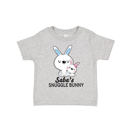 

Inktastic Sabas Snuggle Bunny Easter Gift Toddler Toddler Girl T-Shirt