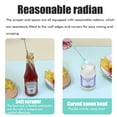 thumbnail image 3 of FitBest 2-piece Mini Telescopic Silicone Scraper Scoop Kitchen Baking Sauce Scoop, 3 of 8