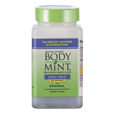 EasyComforts Mint Body Odor Pill - 60 Tablets
