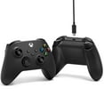 thumbnail image 2 of Microsoft Manette Sans Fil Xbox avec Câble USB-C pour PC, Noir Carbone, 1V8-00001 (Lot de 2), 2 of 5