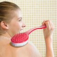 thumbnail image 6 of Walbest Long Handled Body Bath Shower Back Brush Scrubber Massager Skin Cleaning Tool, 6 of 7