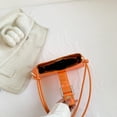 thumbnail image 2 of Bolso De Hombro Bolso De Mujer 2023 Patrón De Cocodrilo Moda Bolso De Mensajero Simple (Naranja), 2 of 8