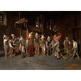 thumbnail image 2 of John Califano 14x11 Black Ornate Wood Framed Double Matted Museum Art Print Titled: Independence&nbsp;Day (1900), 2 of 5