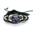 thumbnail image 4 of Pulsera de cuero con cierre azul de Anime para hombre y mujer, brazalete ajustable de estilo Punk, Cosplay Unisex, Isagi, yoachi, Chigiri, Bachira, 4 of 5