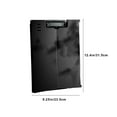 potrochi Foldable Clipboard, Enclosed Clipboards Folio,360 Degree Flip