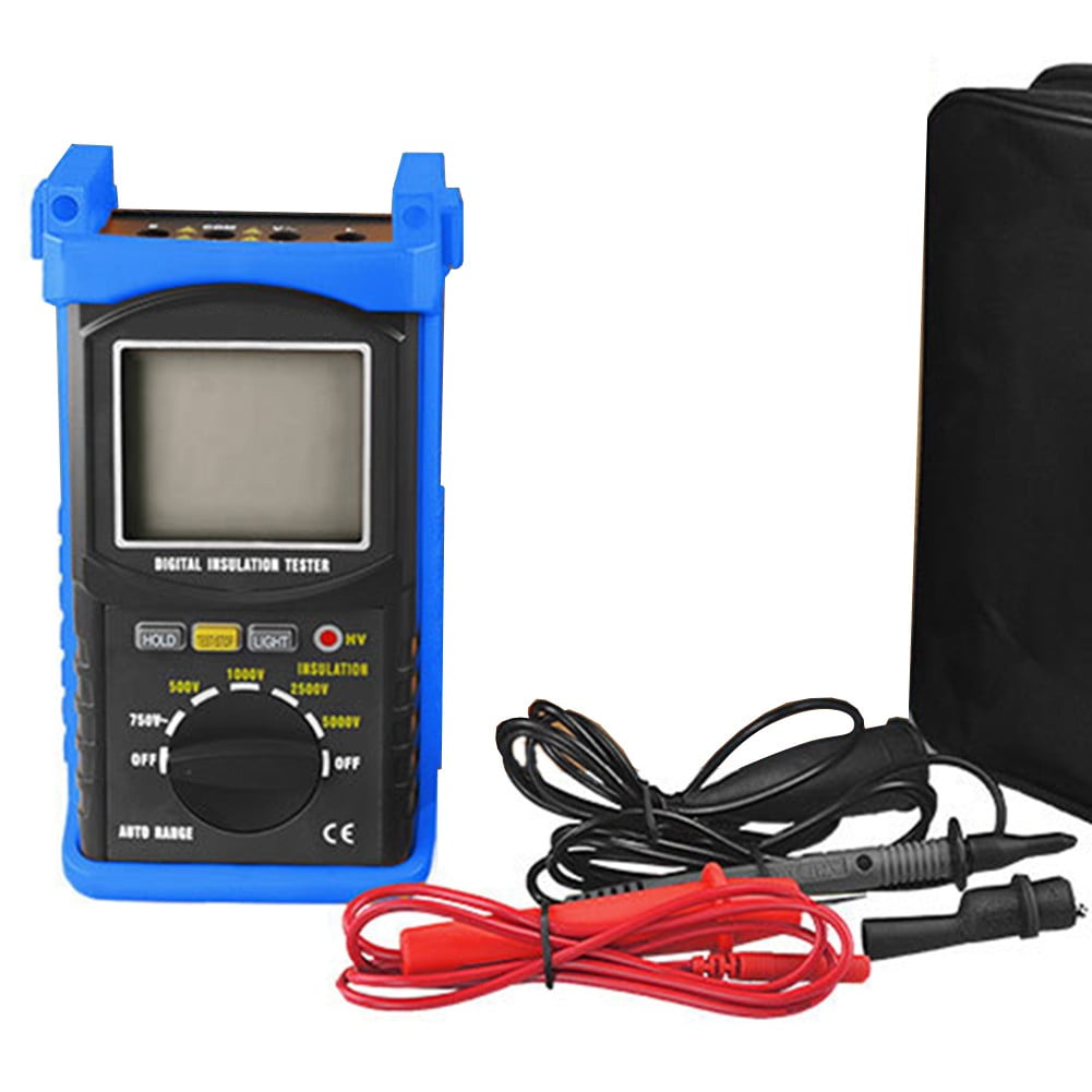 55000V Digital Insulation Resistance Tester 200GΩ Megohmmeter AC Voltmeter