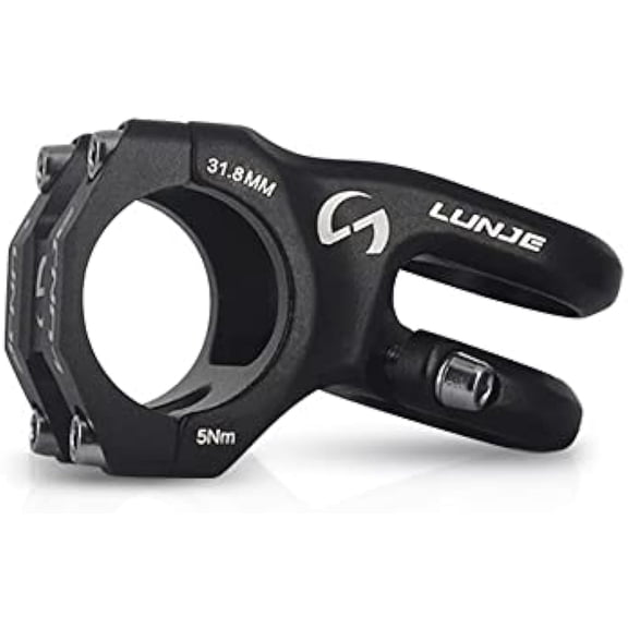 Bicycle Stem 31.8 * 50mm ±15 Degrees Aluminum Forged Handlebar Mountain Bike Negative Angle Stem Folding Bike Stem for Mountain Bike,Road Bike