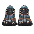 thumbnail image 5 of Faith Over Fear Shoes Sneakers Black Size 7.5, 5 of 7