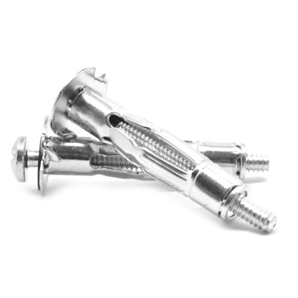 1/8" x 1" Hollow Wall Anchor DriveType Combo (Phillips/Slotted) Pan Head Short Low Carbon Steel