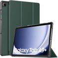 thumbnail image 1 of czcpp-Case pour Samsung Galaxy Tab A9+/A9 Plus 11 Pouces 2023, Étui Rigide Légère et Mince avec Support pour Galaxy Tab A9+ SM-X210/X216/X218, Réveil/sommeil Automatique, Vert Nuit, 1 of 4