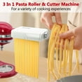 thumbnail image 3 of Pasta Maker Attachment Compatible with KitchenAid Stand Mixers 3 in 1 Pasta Roller, Noodle Maker Accessories, 3 of 7