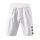 thumbnail image 5 of pstuiky Pantalones cortos para hombre, Pantalones cortos de lino con cintura elástica y botones de color liso para hombre, versátiles y a la moda. Pantalones cortos de golf, 5 of 9