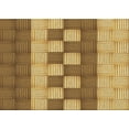 thumbnail image 1 of Ahgly Company Machine Washable Indoor Rectangle Transitional Saddle Brown Area Rugs, 6' x 9', 1 of 7