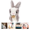 thumbnail image 3 of Plush Rabbit Keychain Stuffed Animal Pendant Rabbit Plush Doll Key Ring, 3 of 8
